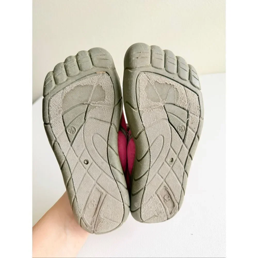 Op Size 2/3 Youth Girls Pink Water Sandals Running Molded Toes